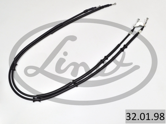 Cablu frana mana Spate Dreapta/Stanga (1587mm/1400mm/1587mm/1400mm, tip frana: disc) potrivit OPEL ASTRA G, ASTRA G CLASSIC, ASTRA G/KOMBI 1.2-2.2D 02.98-12.09 [2]