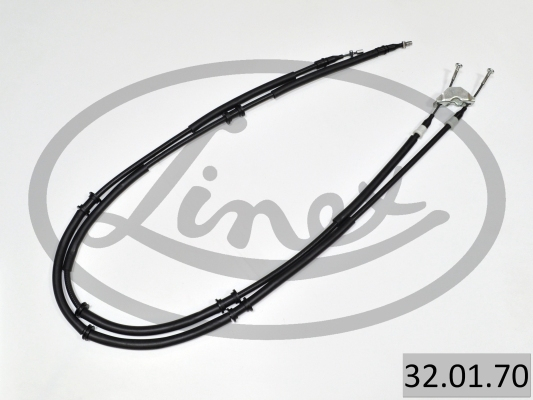 Cablu frana mana Spate Dreapta/Stanga (1592mm/1403mm/1403mm, tip frana: disc) potrivit OPEL ASTRA G, ASTRA G CLASSIC, ASTRA G/KOMBI 1.2-2.2D 02.98-12.09 [2]