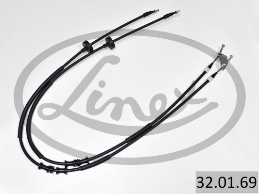 Cablu frana mana Spate Dreapta/Stanga (1680mm/1495mm/1495mm, tip frana: disc) potrivit OPEL ZAFIRA A 1.6-2.2D 04.99-06.05 [2]