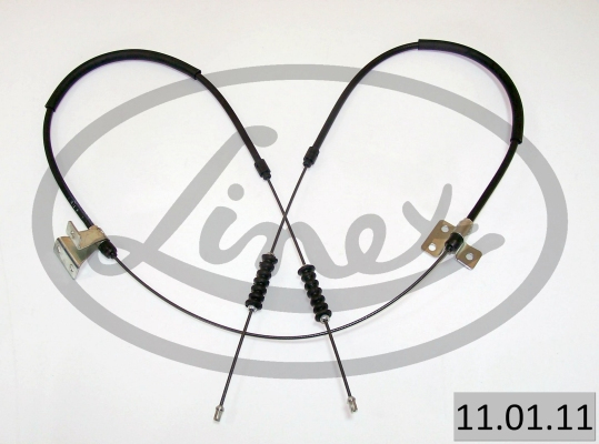 Cablu frana mana Spate Dreapta/Stanga (2483mm/658mm/680mm) potrivit FIAT 125, 132; FSO 125P, POLONEZ I, POLONEZ II 1.3-1.7 07.67-08.92 [2]