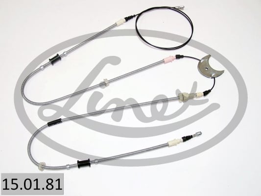 Cablu frana mana Spate Dreapta/Stanga (3760mm/960mm/1028mm) potrivit FORD SCORPIO II 2.0/2.5D/2.9 10.94-08.98 [2]