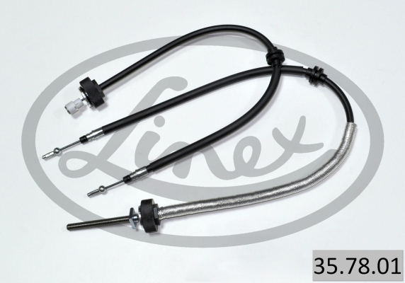 Cablu frana mana Spate Dreapta/Stanga (741mm/1001mm, tip frana: electric, set) potrivit RENAULT GRAND SCENIC II 1.5D-2.0D 04.04-06.09 [2]
