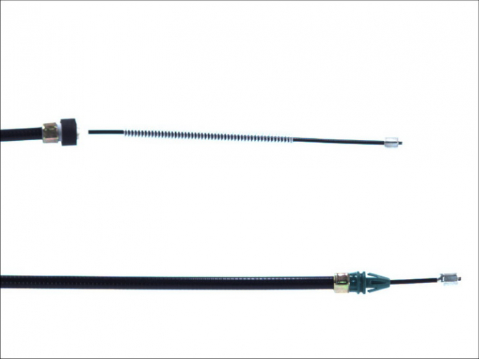 Cablu frana mana Spate Stanga (1280mm/1005mm) potrivit RENAULT CLIO II, CLIO II/HATCHBACK 1.2-1.9D 09.98- [2]