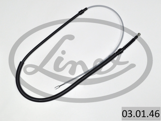 Cablu frana mana Spate Stanga (1445mm/805mm) potrivit AUDI A3; SEAT ALTEA, ALTEA XL, LEON, TOLEDO III; SKODA OCTAVIA I, OCTAVIA II, YETI; VW EOS, GOLF PLUS V, GOLF V, GOLF VI 1.2-3.6 09.96- [3]