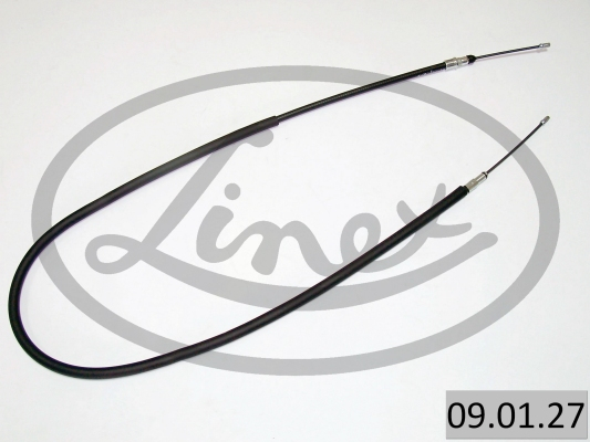 Cablu frana mana Spate Stanga (1635mm/1370mm, tip frana: disc) potrivit CITROEN XSARA 1.6-2.0D 04.97-08.05 [2]