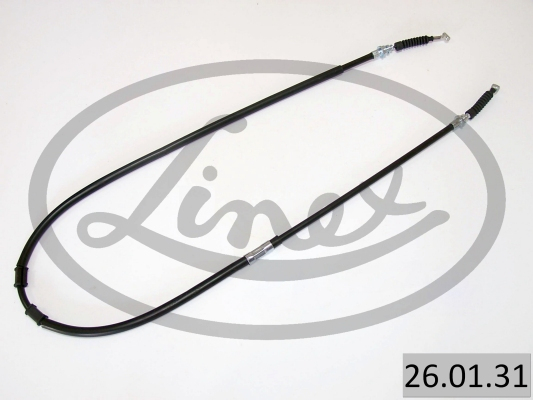 Cablu frana mana Spate Stanga (1655mm/1445mm) potrivit MAZDA 626 IV, MX-6 1.8-2.5 08.91-09.97 [2]