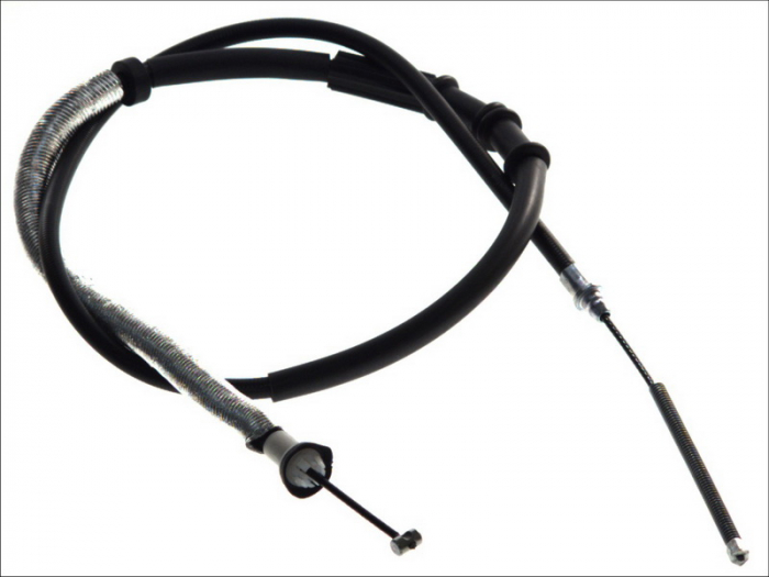 Cablu frana mana Spate Stanga (1670mm/1370mm) potrivit FIAT GRANDE PUNTO, PUNTO, PUNTO EVO, PUNTO EVO/HATCHBACK, PUNTO/HATCHBACK 1.3D-1.4LPG 06.05- [1]