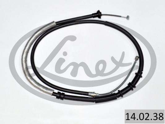 Cablu frana mana Spate Stanga (1673mm/1372mm, tip frana: tambur) potrivit FIAT GRANDE PUNTO 1.3D/1.4 06.05-12.15 [2]