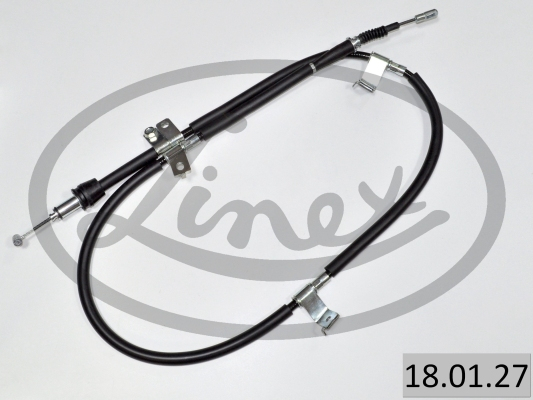 Cablu frana mana Spate Stanga (1715mm/1518mm) potrivit HYUNDAI ELANTRA IV, I30 1.4-2.0D 06.06-11.11 [2]