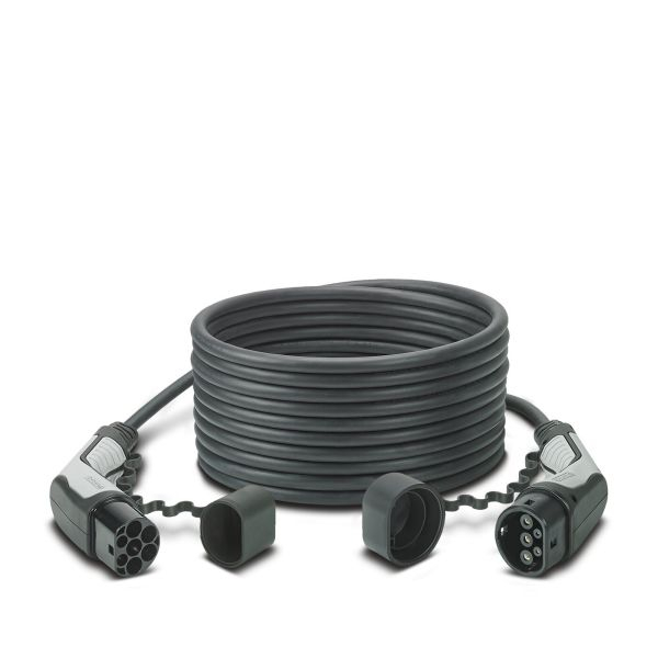 Cablu incarcator drept CHARX Connect, numar faze: 1, tip priză: 2, 10m, 7,4kW, 32A, 6mm², negru/gri potrivit DS DS 3 / DS 3, DS 4 II, DS 7, DS 9; IVECO DAILY V, DAILY VI 11117165-ZYA 10.83- [2]