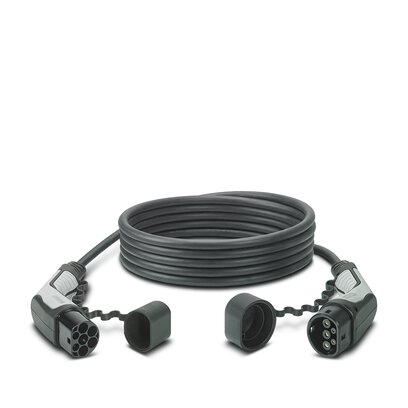 Cablu incarcator drept CHARX Connect, numar faze: 1, tip priză: 2, 5m, 7,4kW, 32A, 6mm², negru/gri potrivit DS DS 3 / DS 3, DS 4 II, DS 7, DS 9; IVECO DAILY V, DAILY VI 11117165-ZYA 10.83- [2]