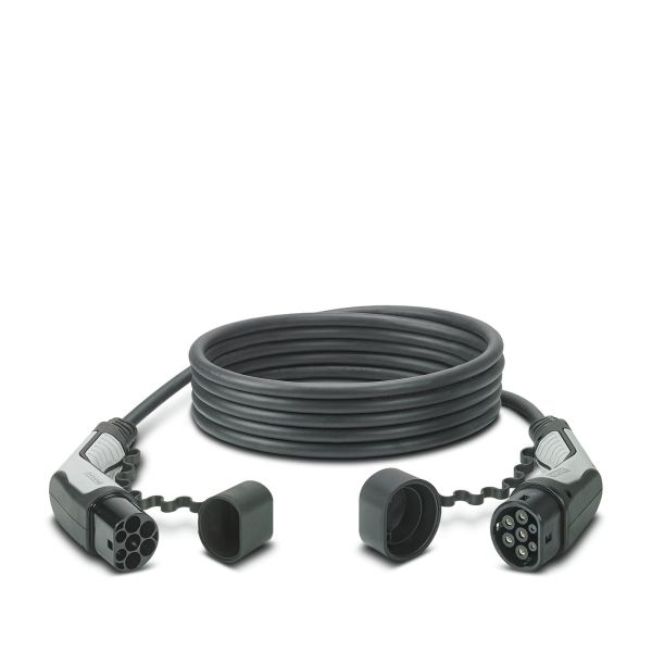Cablu incarcator drept CHARX Connect, numar faze: 3, tip priză: 2, 5m, 11kW, 20A, 2,5mm², negru/gri potrivit DS DS 3 / DS 3, DS 4 II, DS 7, DS 9; IVECO DAILY V, DAILY VI 11117165-ZYA 10.83- [3]