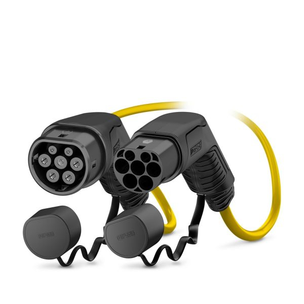 Cablu incarcator drept CHARX Connect, numar faze: 3, tip priză: 2, 5m, 11kW, 20A, 2,5mm², negru potrivit DS DS 3 / DS 3, DS 4 II, DS 7, DS 9; IVECO DAILY V, DAILY VI 11117165-ZYA 10.83- [1]
