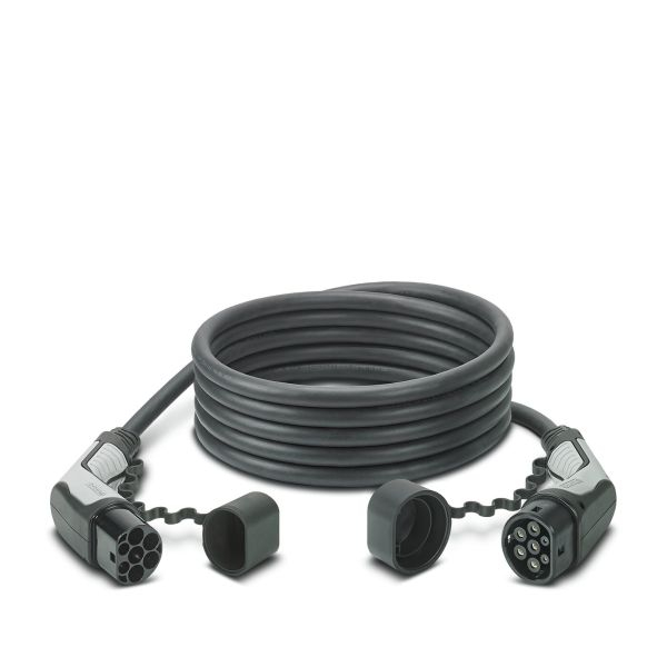 Cablu incarcator drept CHARX Connect, numar faze: 3, tip priză: 2, 5m, 22kW, 32A, 6mm², negru/gri potrivit DS DS 3 / DS 3, DS 4 II, DS 7, DS 9; IVECO DAILY V, DAILY VI 11117165-ZYA 10.83- [2]