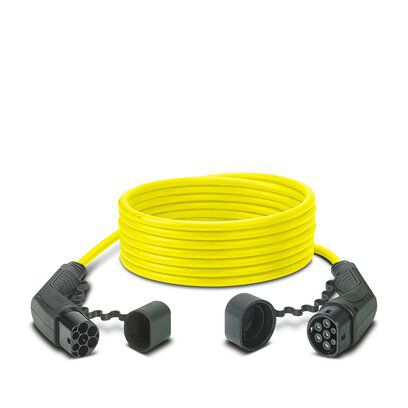 Cablu incarcator drept CHARX Connect, numar faze: 3, tip priză: 2, 7m, 11kW, 20A, 2,5mm², negru/galben potrivit DS DS 3 / DS 3, DS 4 II, DS 7, DS 9; IVECO DAILY V 11117165-ZYA 10.83- [2]