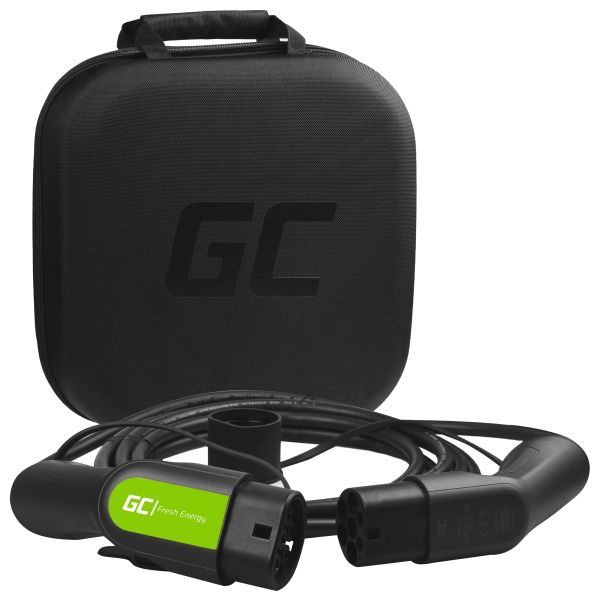 Cablu incarcator drept GC EV Type 2, numar faze: 1, tip priză: 2, 5m, 3,7kW, 16A, 2,5mm², negru (cu capac) potrivit DS DS 3 / DS 3, DS 4 II, DS 7, DS 9; IVECO DAILY V 139.580-ZYA 10.83- [1]