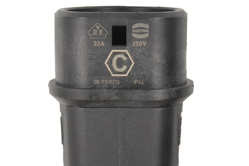 Cablu incarcator drept Harting, numar faze: 1, tip priză: 2, 7,5m, 7,4kW, 32A, 6mm², negru potrivit DS DS 3 / DS 3, DS 4 II, DS 7, DS 9; IVECO DAILY V, DAILY VI; MAN TGE 11117165-ZYA 10.83- [4]