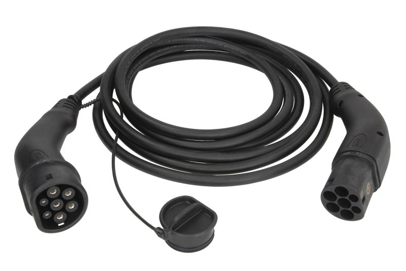 Cablu incarcator drept Harting, numar faze: 3, tip priză: 2, 5m, 11kW, 20A, 2,5mm², negru potrivit DS DS 3 / DS 3, DS 4 II, DS 7, DS 9; IVECO DAILY V, DAILY VI, E-WAY 11117165-ZYA 10.83- [2]