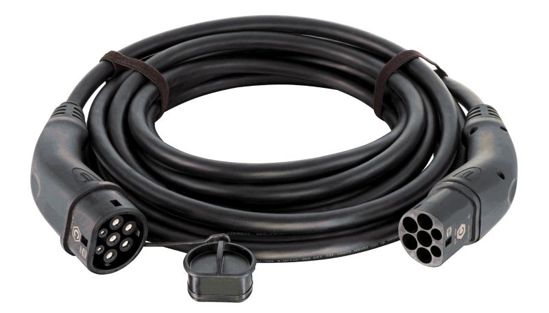 Cablu incarcator drept Harting, numar faze: 3, tip priză: 2, 5m, 22kW, 32A, 6mm², negru potrivit DS DS 3 / DS 3, DS 4 II, DS 7, DS 9; IVECO DAILY V, DAILY VI, E-WAY 11117165-ZYA 10.83- [1]