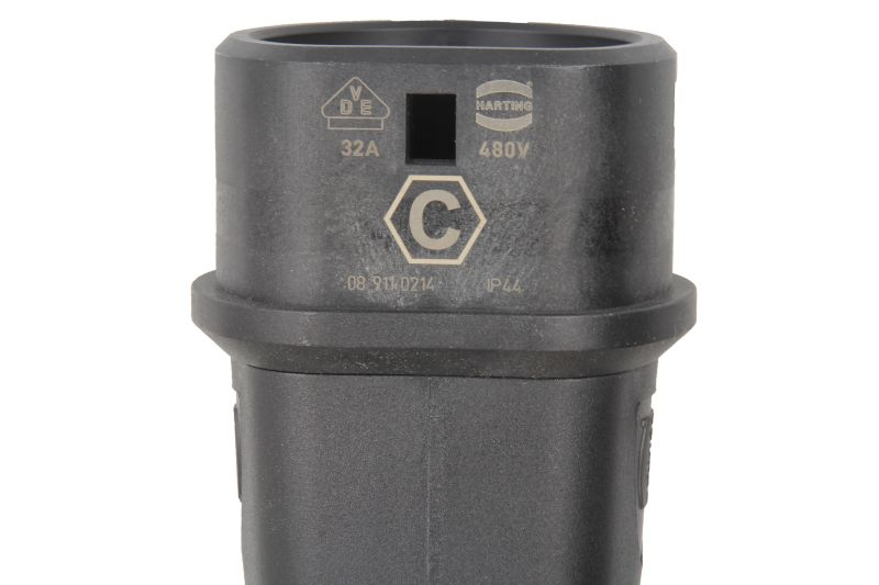 Cablu incarcator drept Harting, numar faze: 3, tip priză: 2, 7,5m, 22kW, 32A, 6mm², negru potrivit DS DS 3 / DS 3, DS 4 II, DS 7, DS 9; IVECO DAILY V, DAILY VI, E-WAY 11117165-ZYA 10.83- [4]