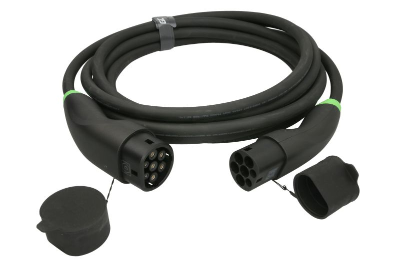 Cablu incarcator drept, numar faze: 3, tip priză: 2, 7m, 22kW, 32A, 6mm², negru (cu capac) potrivit DS DS 3 / DS 3, DS 4 II, DS 7, DS 9; IVECO DAILY V, DAILY VI, E-WAY 11117165-ZYA 10.83- [1]