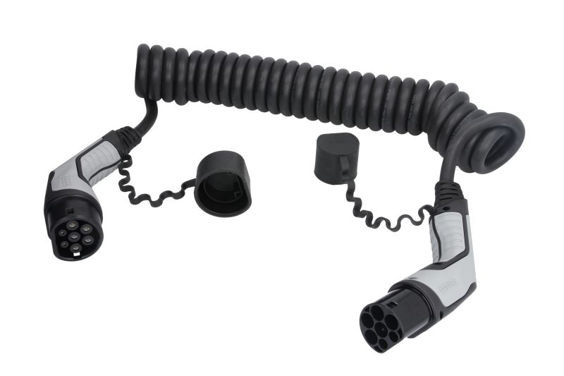 Cablu incarcator spirala CHARX Connect, numar faze: 3, tip priză: 2, 4m, 22kW, 32A, 6mm², negru/gri potrivit DS DS 3 / DS 3, DS 4 II, DS 7, DS 9; IVECO DAILY V, DAILY VI 11117165-ZYA 10.83- [3]
