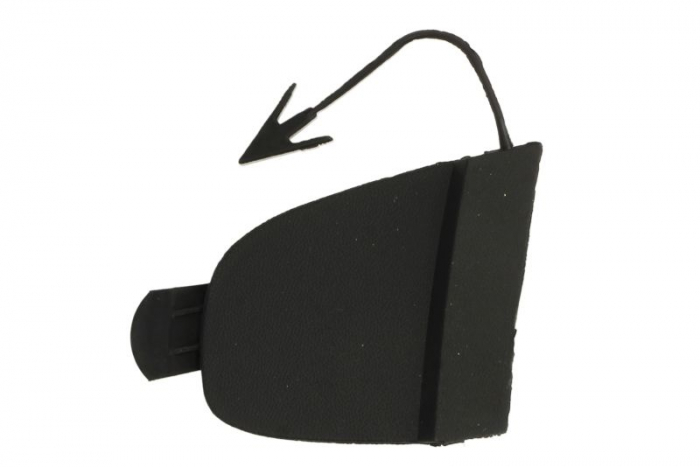 Capac carlig tractare bara Spate plastic, negru potrivit VW JETTA IV 2010-2014 [2]