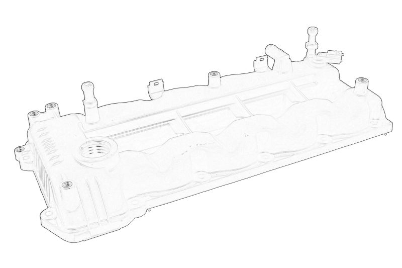 Capac culbutor potrivit HYUNDAI I40 I, I40 I CW, IX35, TUCSON; KIA CARENS IV, OPTIMA, SPORTAGE III, SPORTAGE IV 1.7D 09.10- [1]