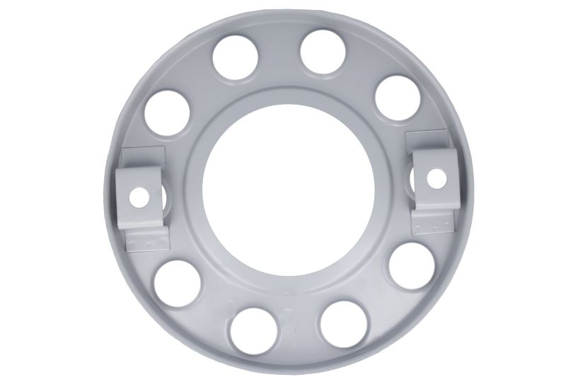 Capac roata fata, material: otel, gri, numar orificii: 10, potrivit MAN E2000; MERCEDES ACTROS, ACTROS MP2 / MP3, ACTROS MP4 / MP5, ANTOS, AROCS, ATEGO, ATEGO 2, AXOR, AXOR 2, ECONIC [2]