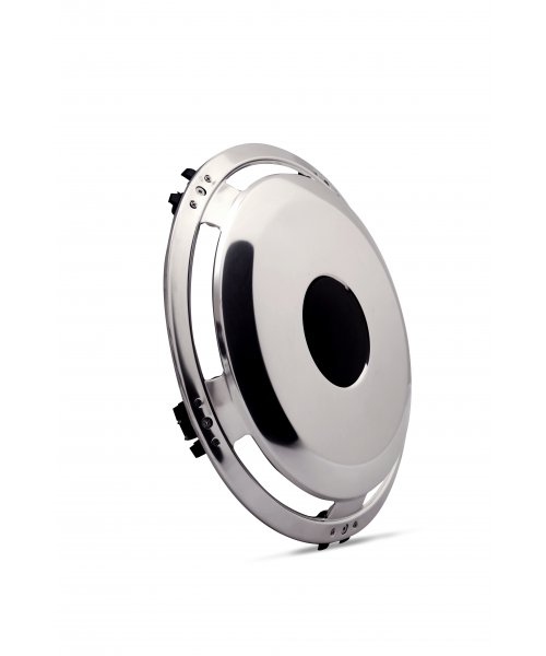 Capac roata fata, material: otel inoxidabil, diametru janta: 17,5 inch [1]