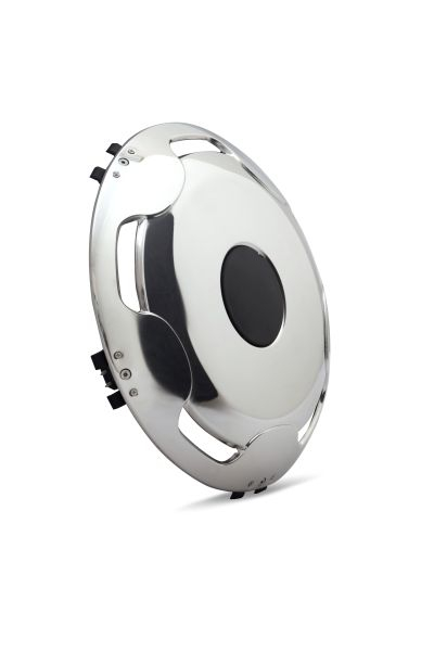 Capac roata fata, material: otel inoxidabil, diametru janta: 17,5 inch, diametru: 460mm [1]