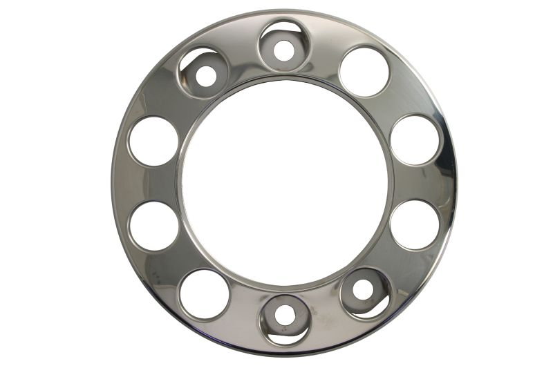 Capac roata fata, material: otel inoxidabil, numar orificii: 10, diametru janta: 22,5 inch, diametru: 434mm [1]
