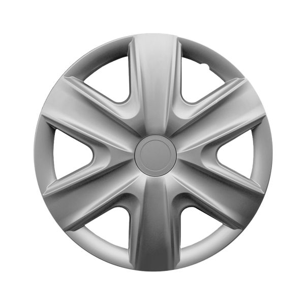 Capac roata, model: Hexan, 16 inch, culoare: argintiu, 4 buc set [1]
