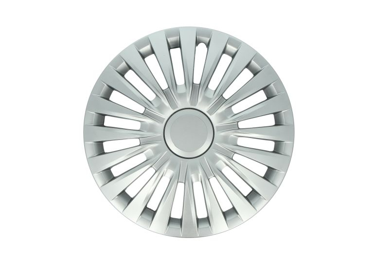 Capac roata, model: Vento, 15 inch, culoare: argintiu, 4 buc set [1]
