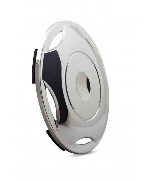 Capac roata spate, material: otel inoxidabil, diametru janta: 22,5 inch [1]