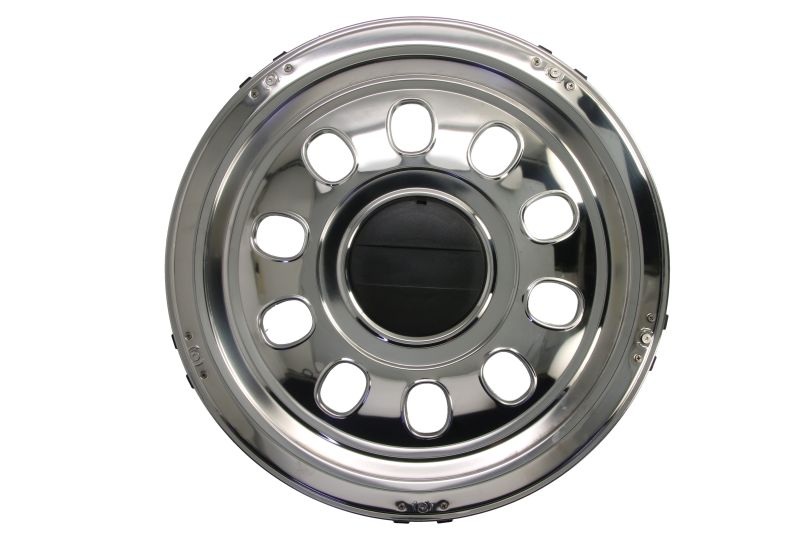 Capac roata spate, material: otel inoxidabil, greutate 13cm, diametru janta: 22,5 inch, hollow (cu orificii) [1]
