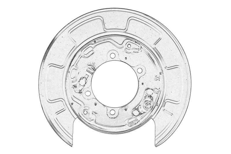 Capac tambur frana Dreapta Spate potrivit HYUNDAI TUCSON; KIA SPORTAGE II 2.0/2.0D 08.04-12.10 [1]