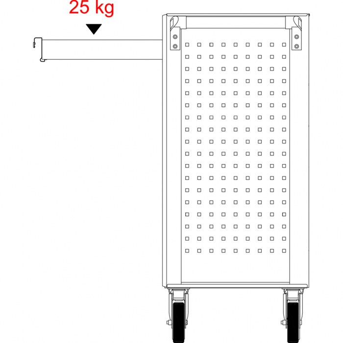 Carucior scule KS TOOLS ECOLine 7 sertare 215 scule [5]