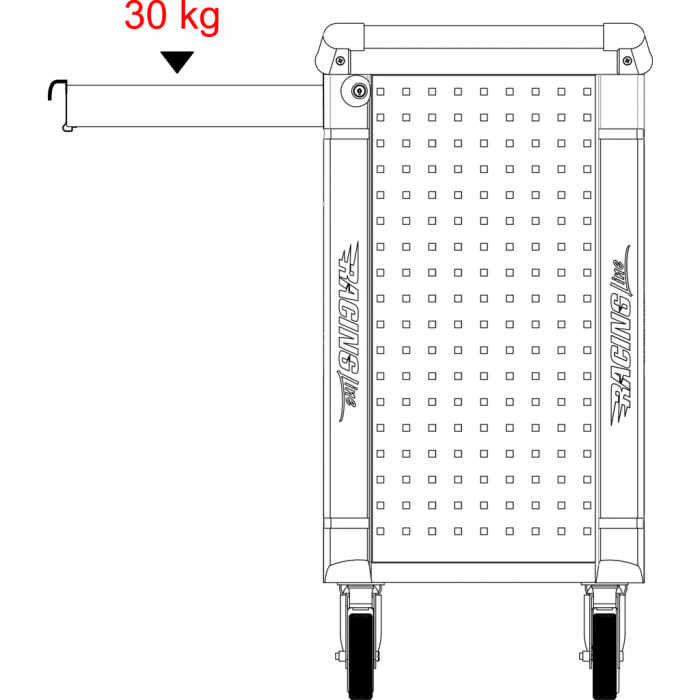 Carucior scule KS TOOLS RacingLine 7 sertare 515 scule [4]