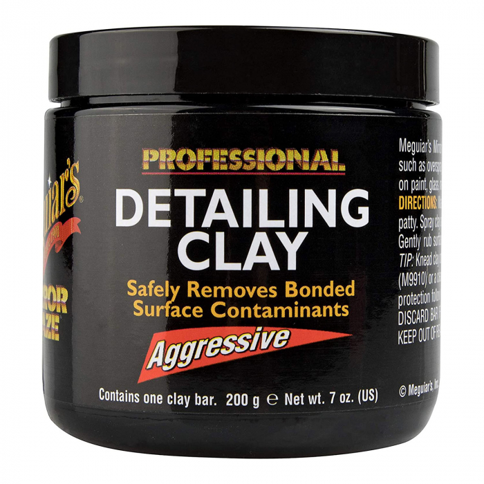 Ceara auto tip plastelina pentru curatare suprafete Meguiars, 200g, Detailing Clay Aggressive [2]
