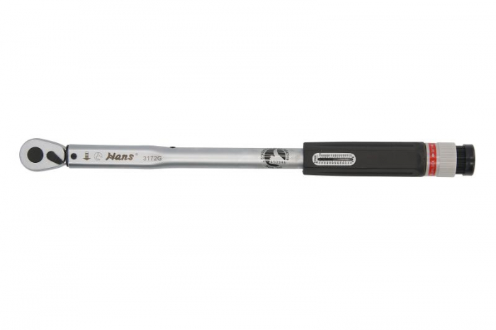 Cheie dinamometrica 3/8 ", raza: 20-100 Nm, reversibil, patrat [2]