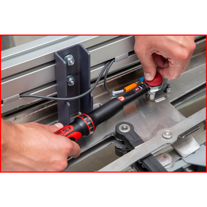 Cheie dinamometrica cu clichet 1/2 ERGOTORQUE precision cu buton rotativ 20-100nm [5]