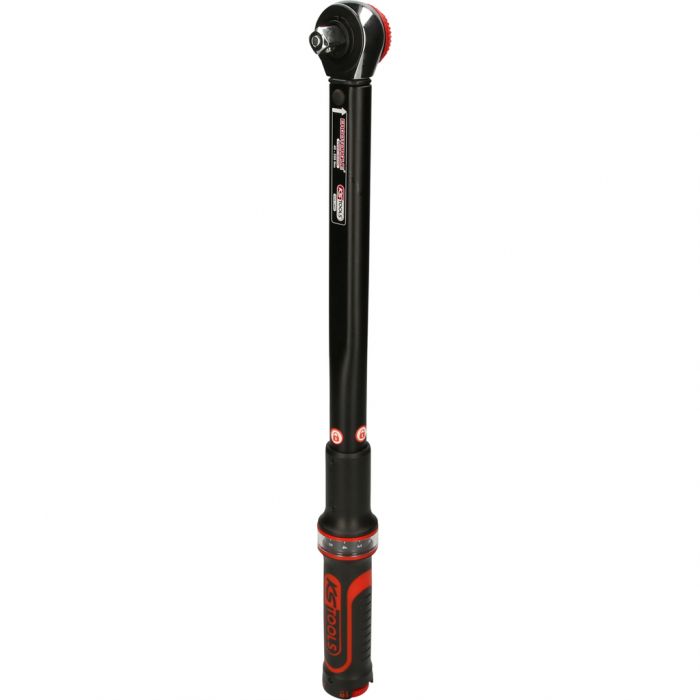 Cheie dinamometrica cu clichet 1/2 ERGOTORQUE precision cu buton rotativ 40-200nm [3]
