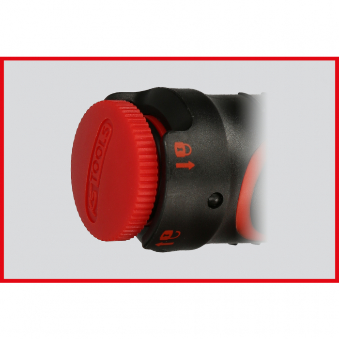 Cheie dinamometrica cu clichet 1/2 ERGOTORQUE precision cu buton rotativ 60-320nm [4]
