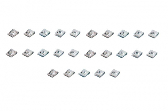 Clema tapiţerie (aplicatie: mai multe , cantitate per impachetare: 25 buc., placa) potrivit AUDI; BMW; SEAT; SKODA; VW [1]