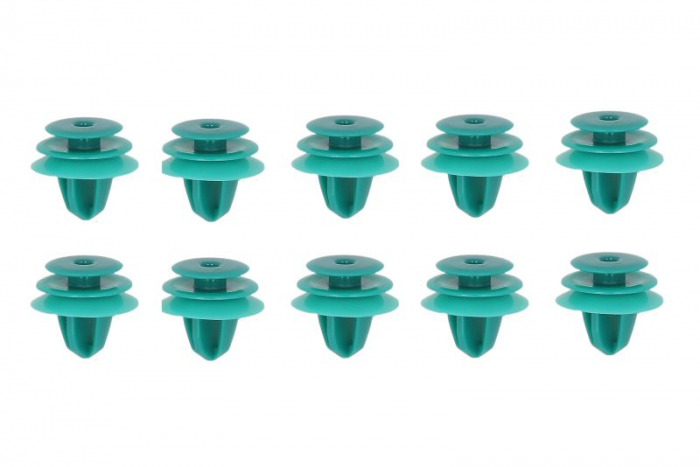 Clema tapiţerie (cantitate pachet: 10 buc.) potrivit HYUNDAI ELANTRA V, i30 GD, IONIQ, KONA, SANTA FÉ, SONATA VII, TUCSON; KIA NIRO DE, OPTIMA, PICANTO III, RIO III, RIO IV, SORENTO III 09.10- [1]