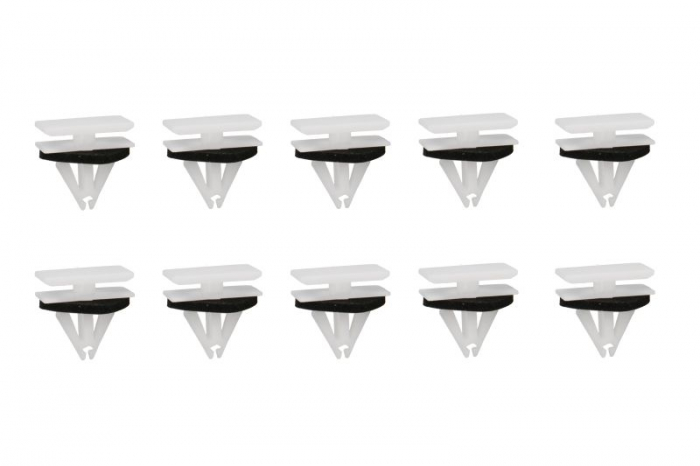 Clema tapiţerie (cantitate per impachetare: 10 buc.) potrivit CHEVROLET CRUZE; FORD FIESTA VI, KUGA II, S-MAX; OPEL ASTRA K, CROSSLAND X /LAND, INSIGNIA B COUNTRY, MOKKA / MOKKA X 06.08- [1]