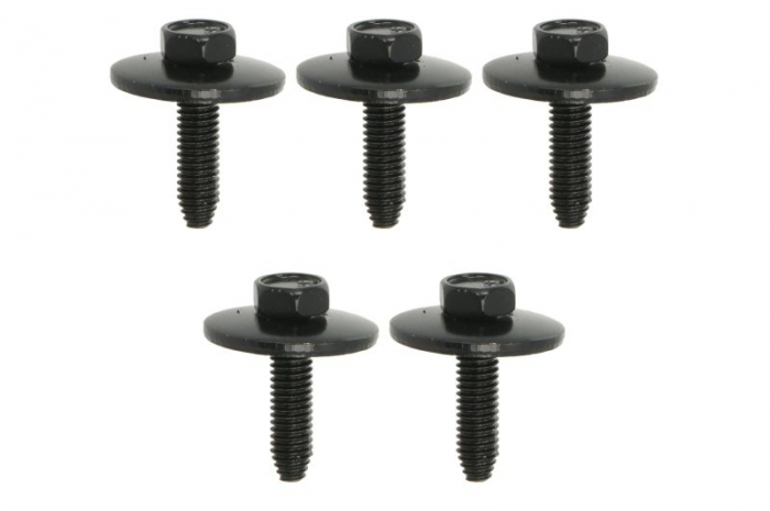 Clema tapiţerie (cantitate per impachetare: 5 buc., surub M6x22 MB) potrivit MERCEDES 190 (W201), C (W202), E (W210); RENAULT CLIO III, CLIO III/HATCHBACK, ESPACE IV, KANGOO 10.82- [1]
