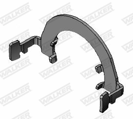Colier sistem esapament potrivit MERCEDES A (W169), B SPORTS TOURER (W245) 1.5/1.7/2.0 09.04-06.12 [1]