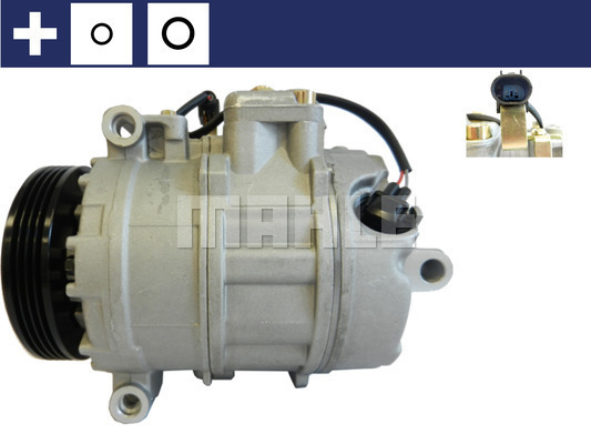 Compresor clima auto aer conditionat potrivit BMW Seria 5 (E60), 5 (E61), 6 (E63), 6 (E64) 4.0/4.4/4.8 09.03-12.10 [1]